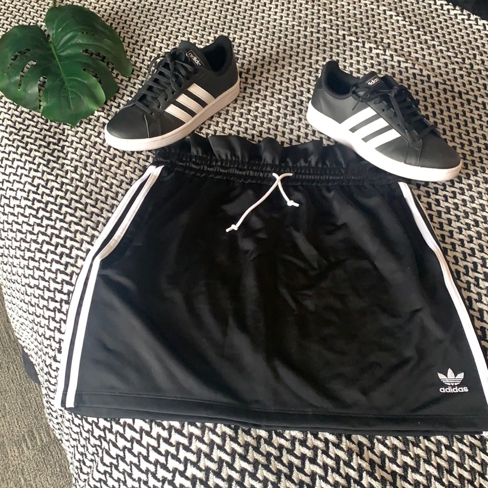 Adidas black skirt